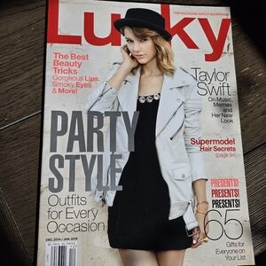 Taylor Swift Cover Lucky Magazine Dec. 2014/Jan. 2015. Excellent Condition